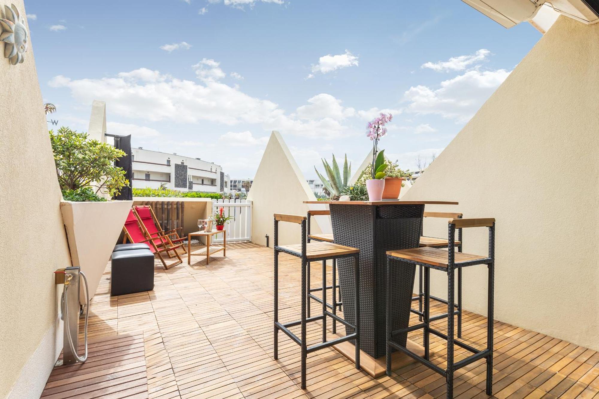 Bambou Heliopolis Apartment Agde Exterior photo